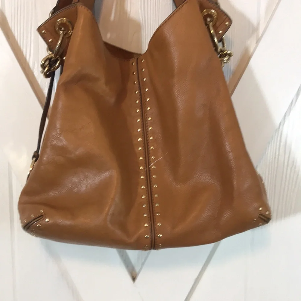 Michael Kors Brown Leather Bag